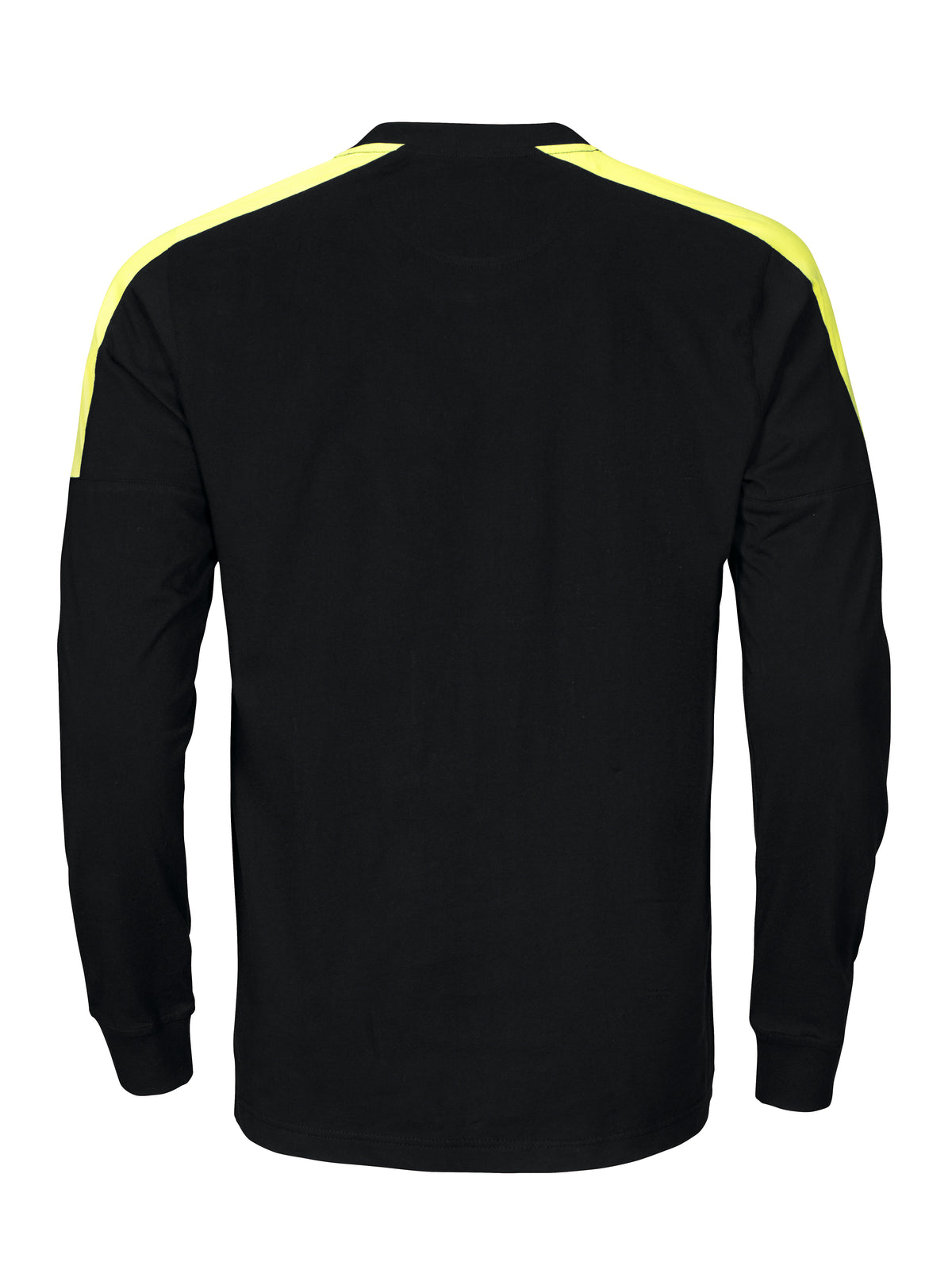 ProJob 2020 Langarm T-Shirt Schwarz/Gelb, Rückansicht