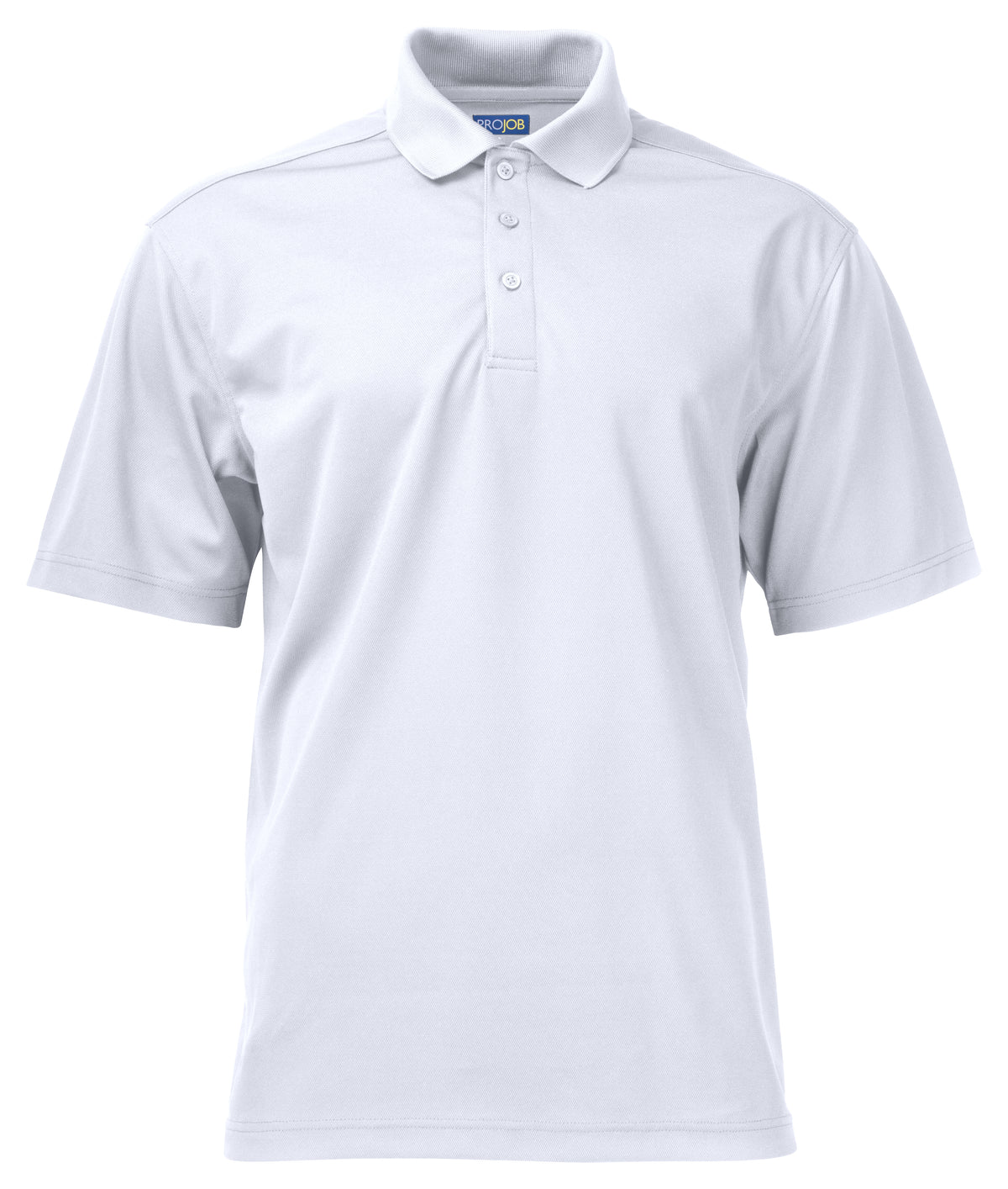 ProJob 2040 Function Polo Piqué Weiss, Vorderansicht