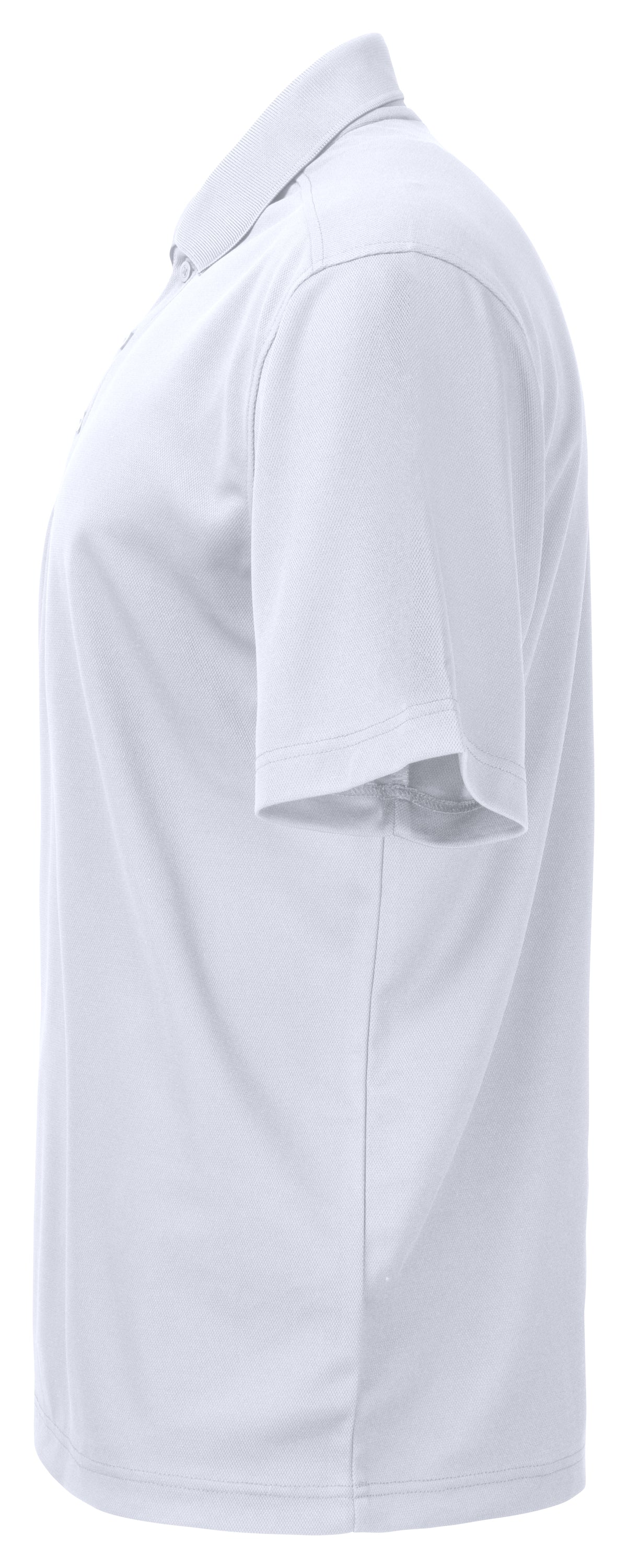 ProJob 2040 Function Polo Piqué Weiss, Seitenansicht links