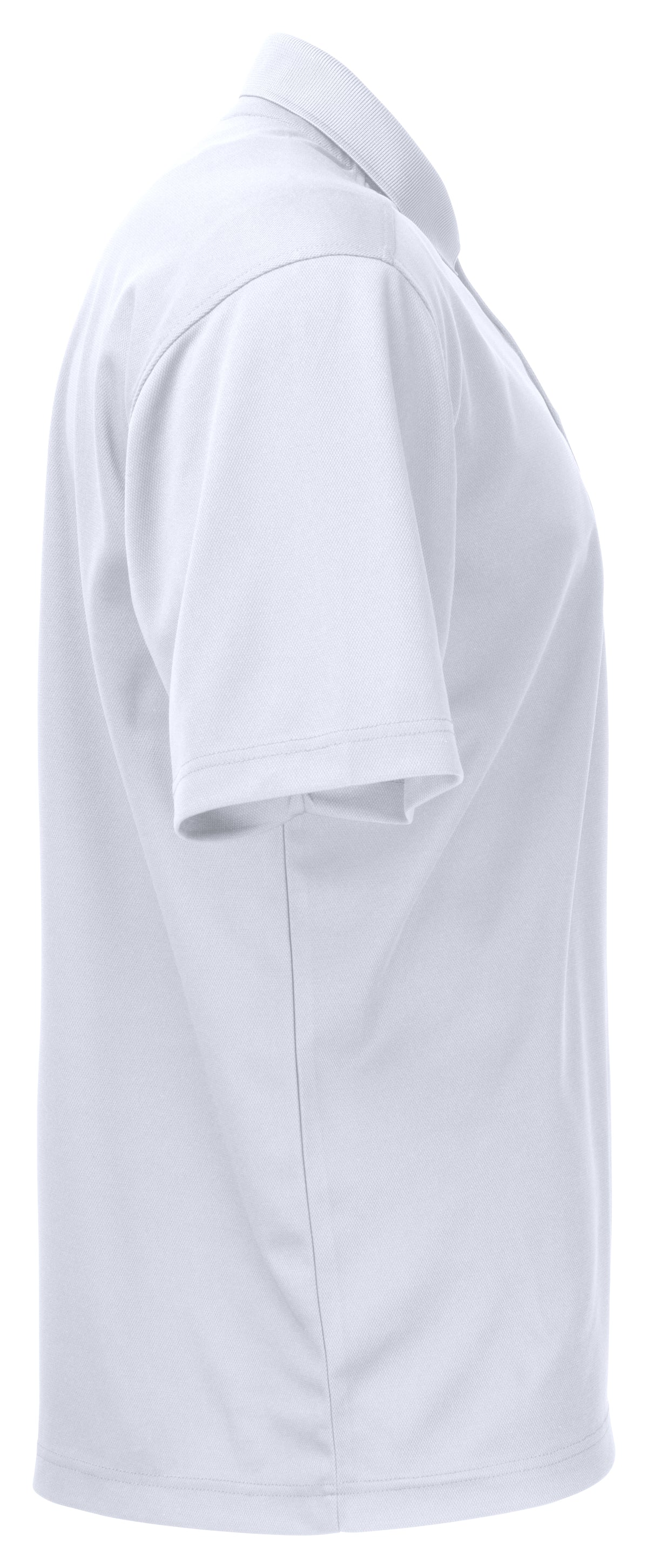 ProJob 2040 Function Polo Piqué Weiss, Seitenansicht rechts