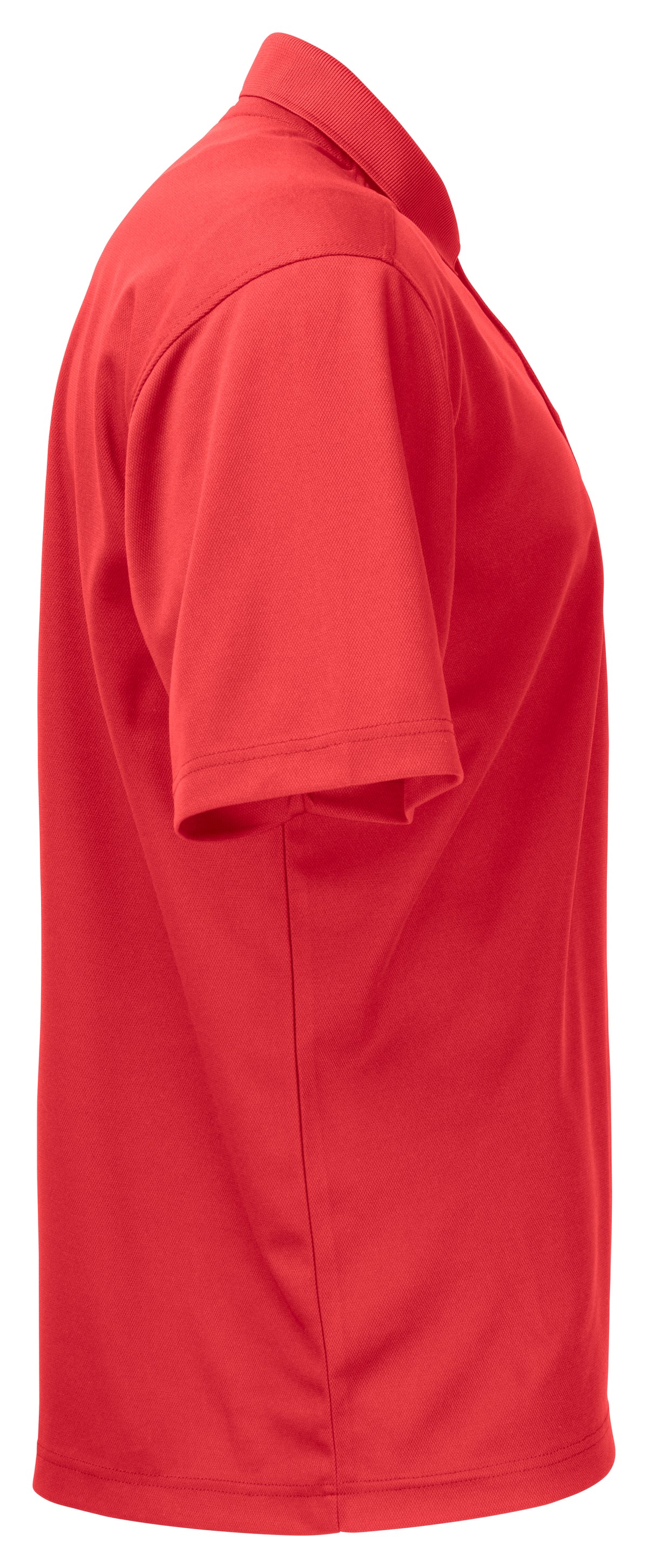 ProJob 2040 Function Polo Piqué Rot, Seitenansicht rechts