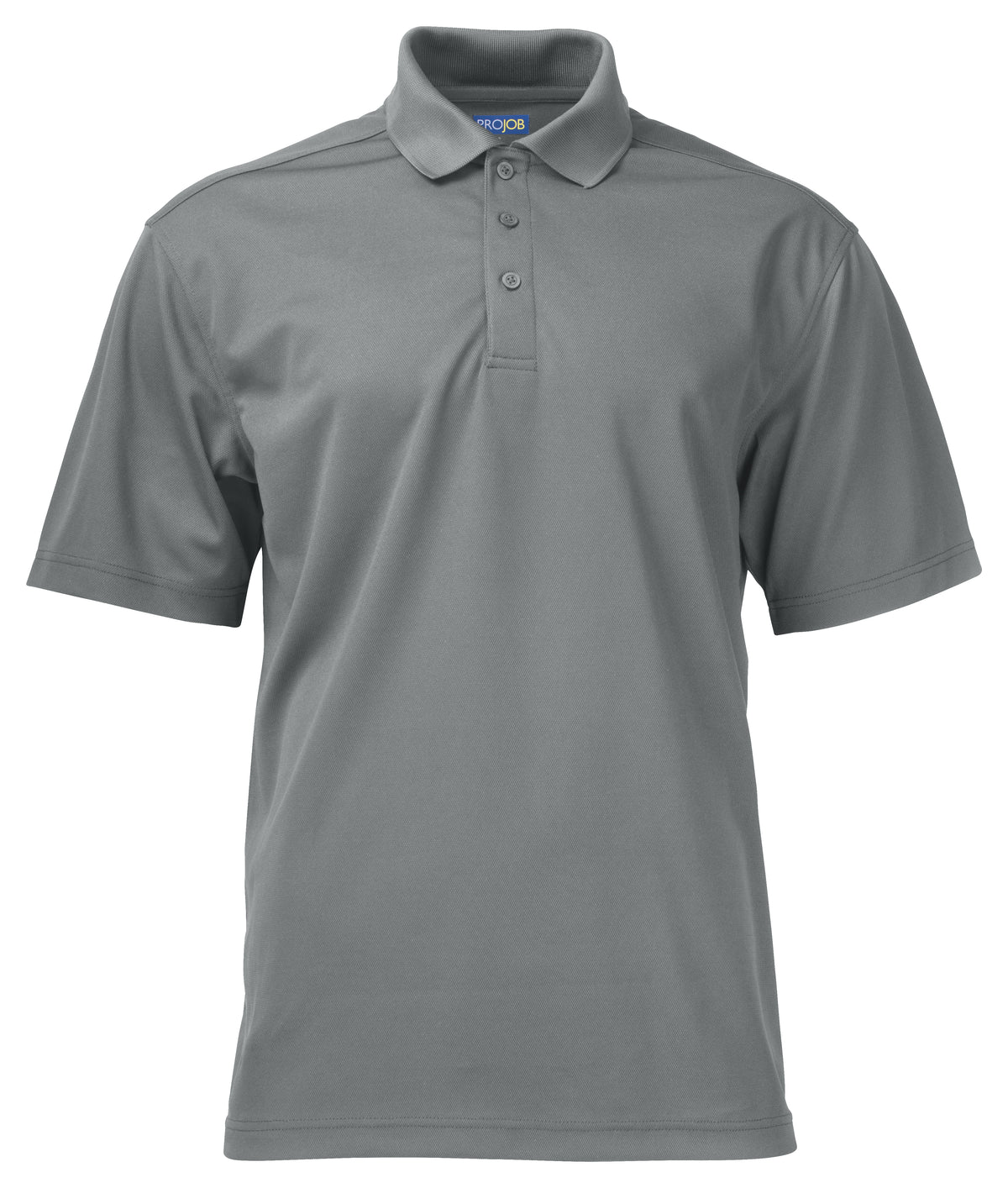ProJob 2040 Function Polo Piqué Steingrau, Vorderansicht
