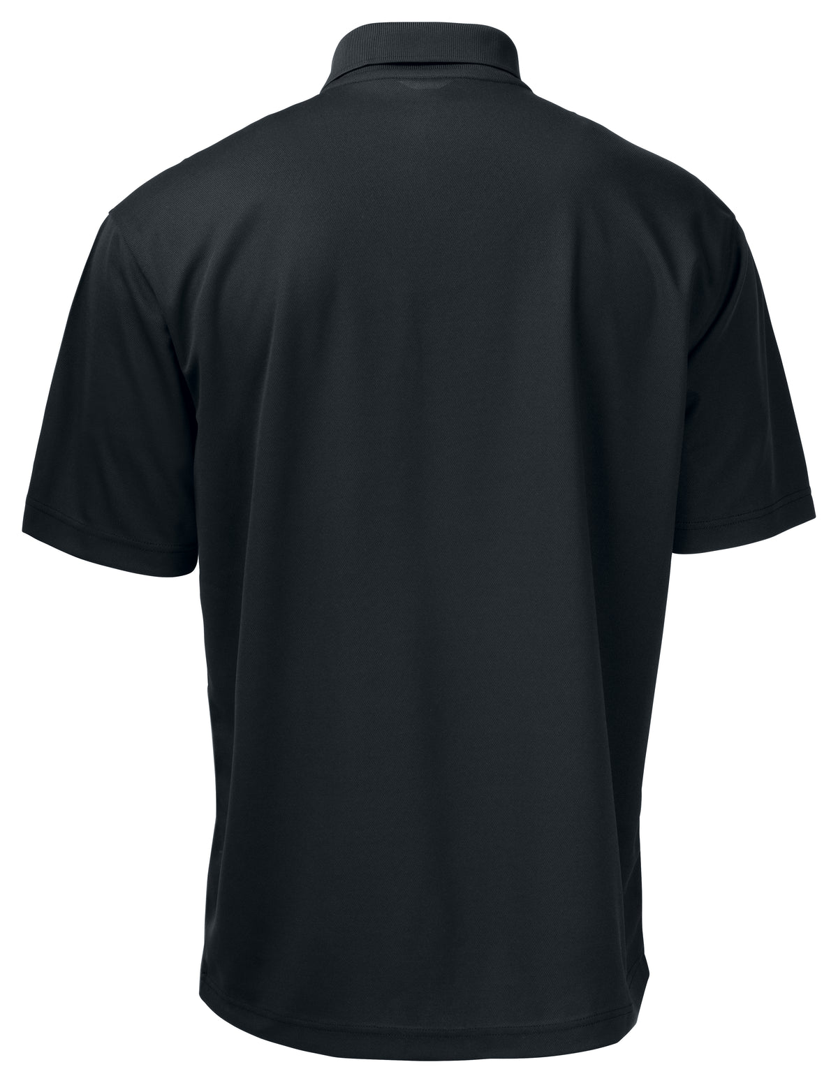 ProJob 2040 Function Polo Piqué Schwarz, Rückansicht