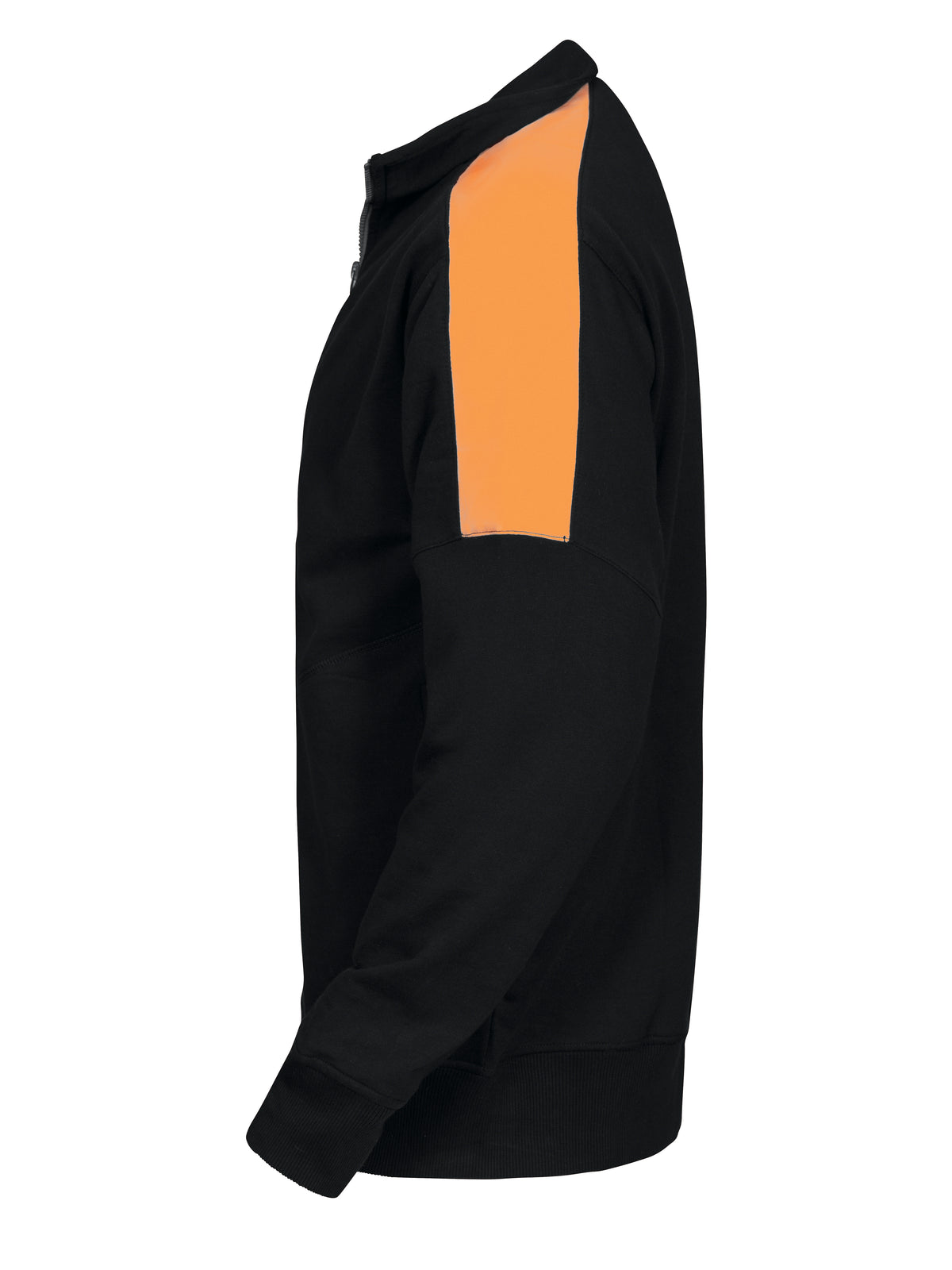 ProJob 2123 Sweatshirt Schwarz/Orange, Seitenansicht links