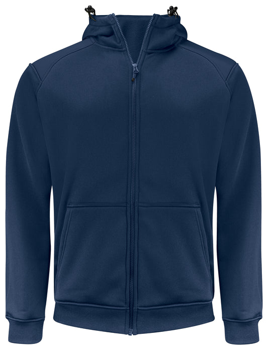 PRO JOB - 2133 Kapuzenjacke Full Zip mit Kontrastelementen