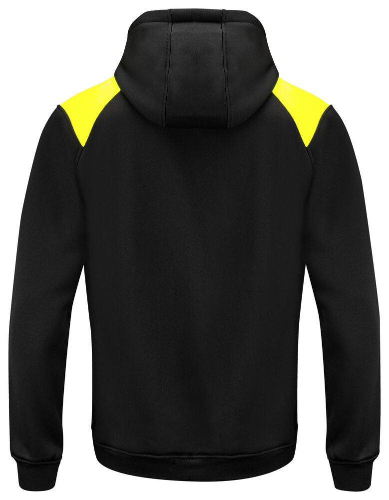 PRO JOB - 2133 Kapuzenjacke Full Zip mit Kontrastelementen
