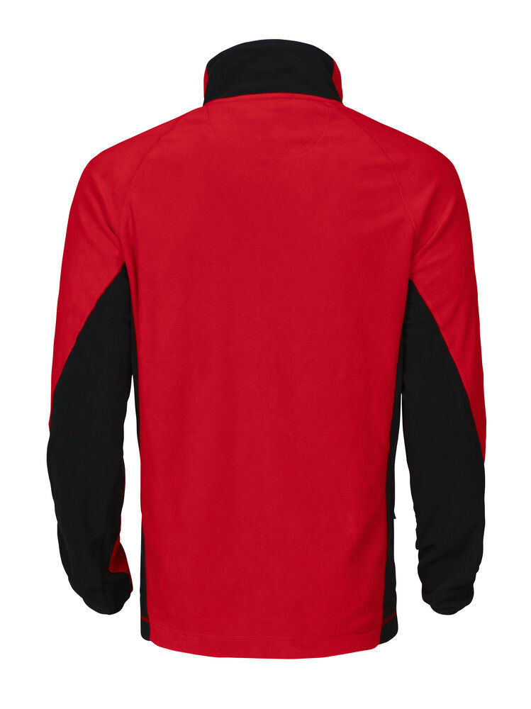 Pro Job - 2325 Microfleece Jacke mit Kontrastelementen