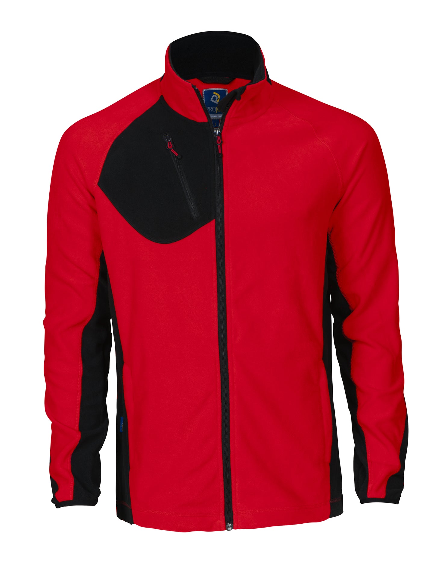 Pro Job - 2325 Microfleece Jacke mit Kontrastelementen