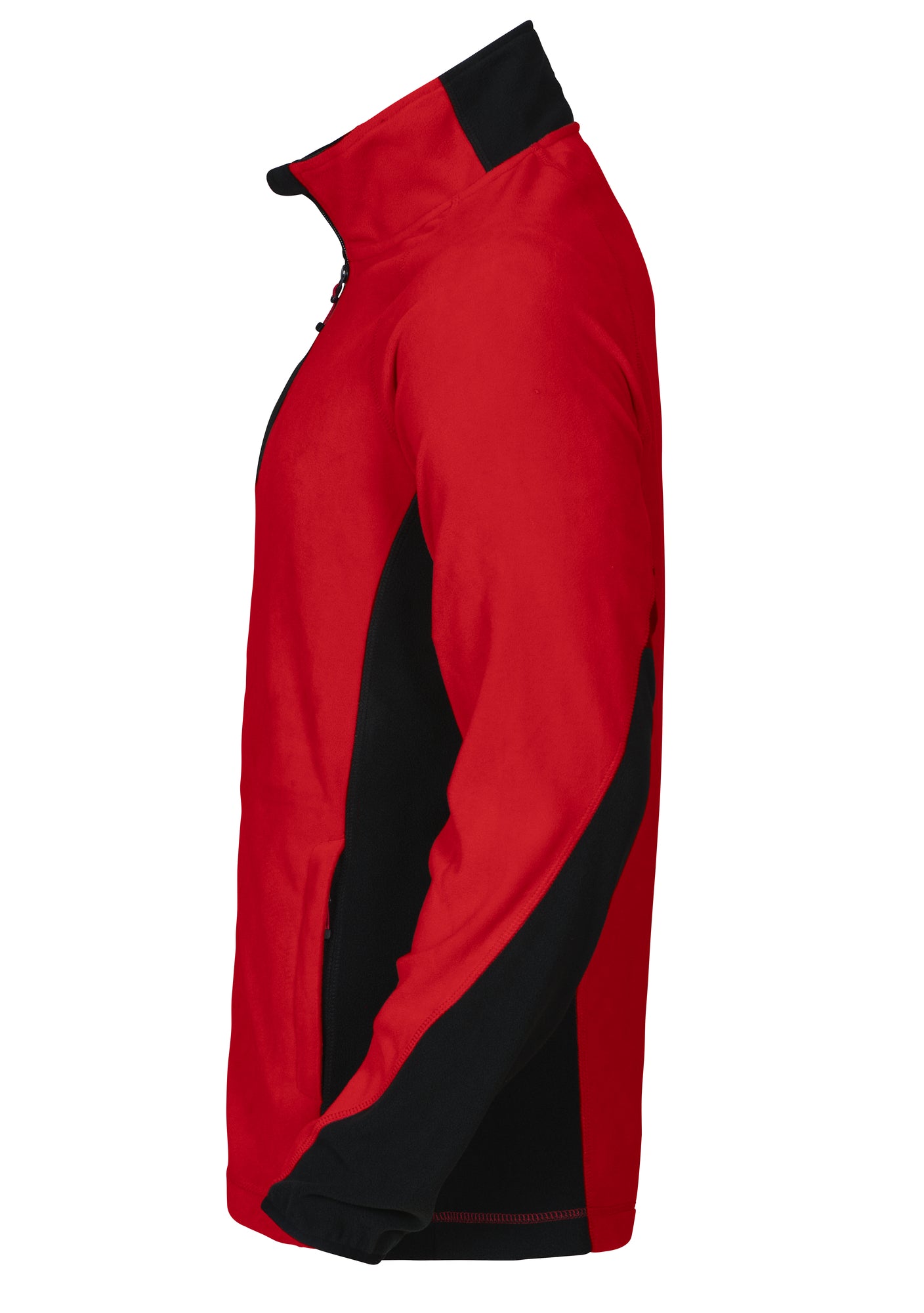 Pro Job - 2325 Microfleece Jacke mit Kontrastelementen