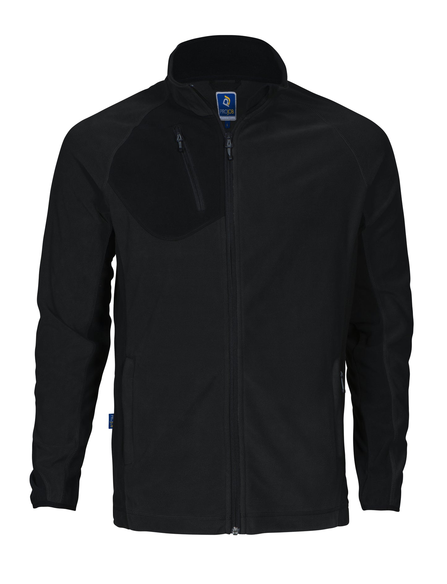 Pro Job - 2325 Microfleece Jacke mit Kontrastelementen