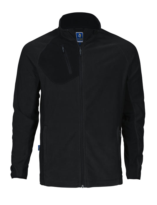 Pro Job - 2325 Microfleece Jacke mit Kontrastelementen