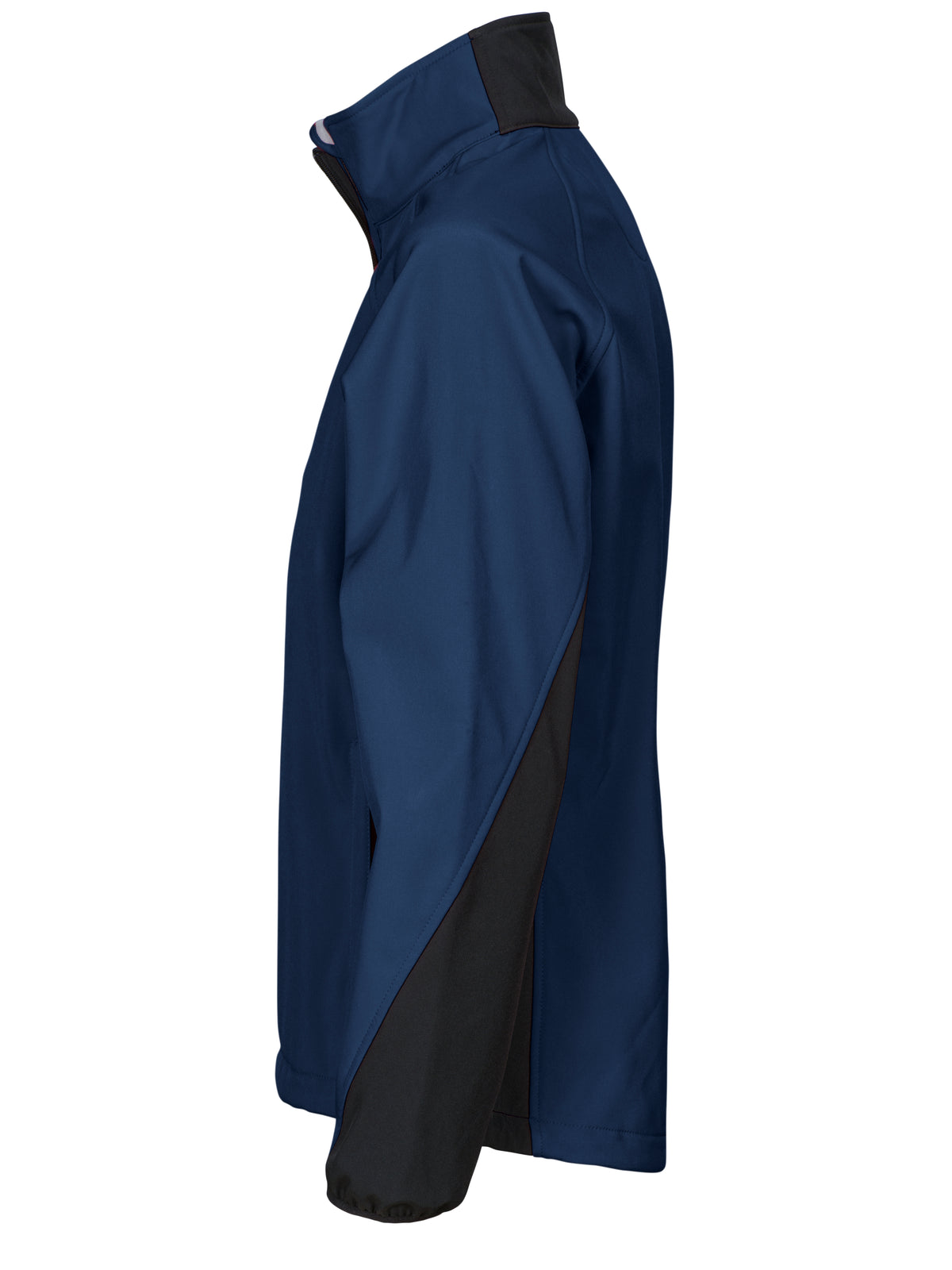 ProJob 2423 Damen Softshell Jacke mit Kontrastelementen Marine, Seitenansicht links