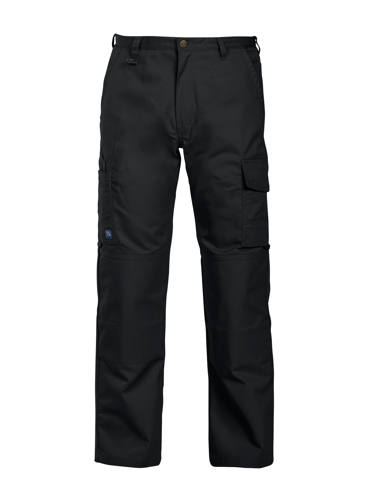 ProJob 2501 Arbeitshose Gerader Schnitt Schwarz, Vorderansicht