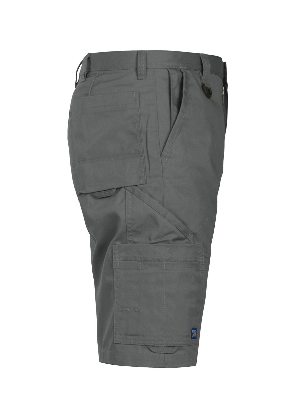 ProJob 2505 Shorts Gerader Schnitt Steingrau, Seitenansicht rechts