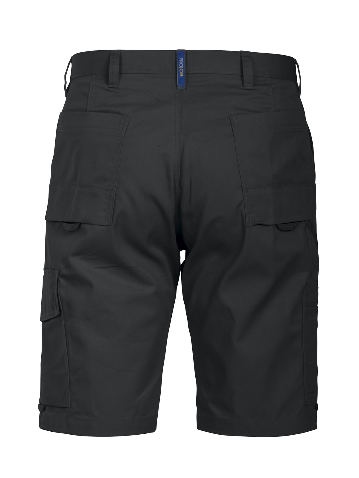 ProJob 2505 Shorts Gerader Schnitt Schwarz, Rückansicht