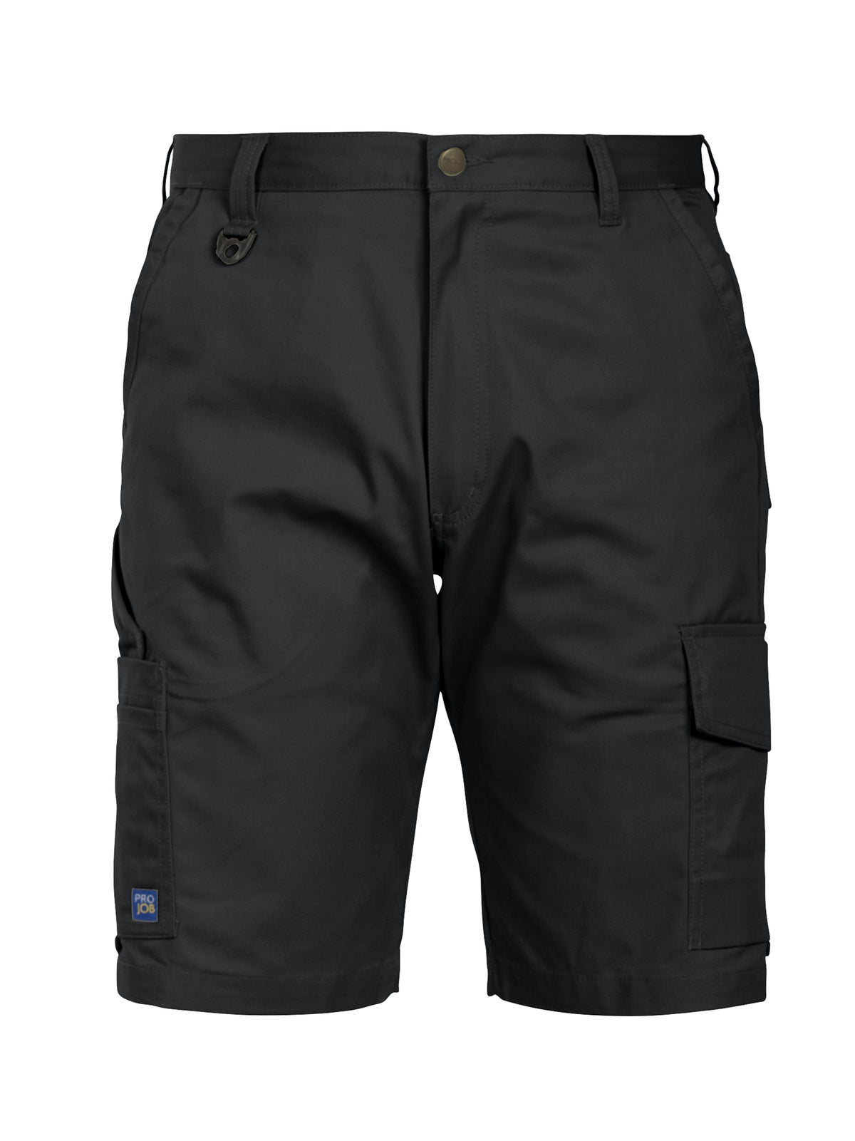 ProJob 2505 Shorts Gerader Schnitt Schwarz, Vorderansicht