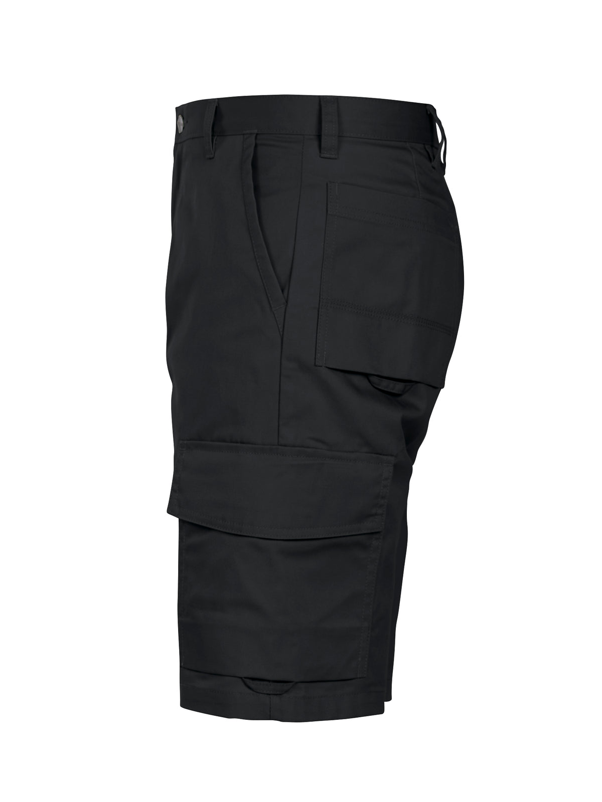 ProJob 2505 Shorts Gerader Schnitt Schwarz, Seitenansicht links