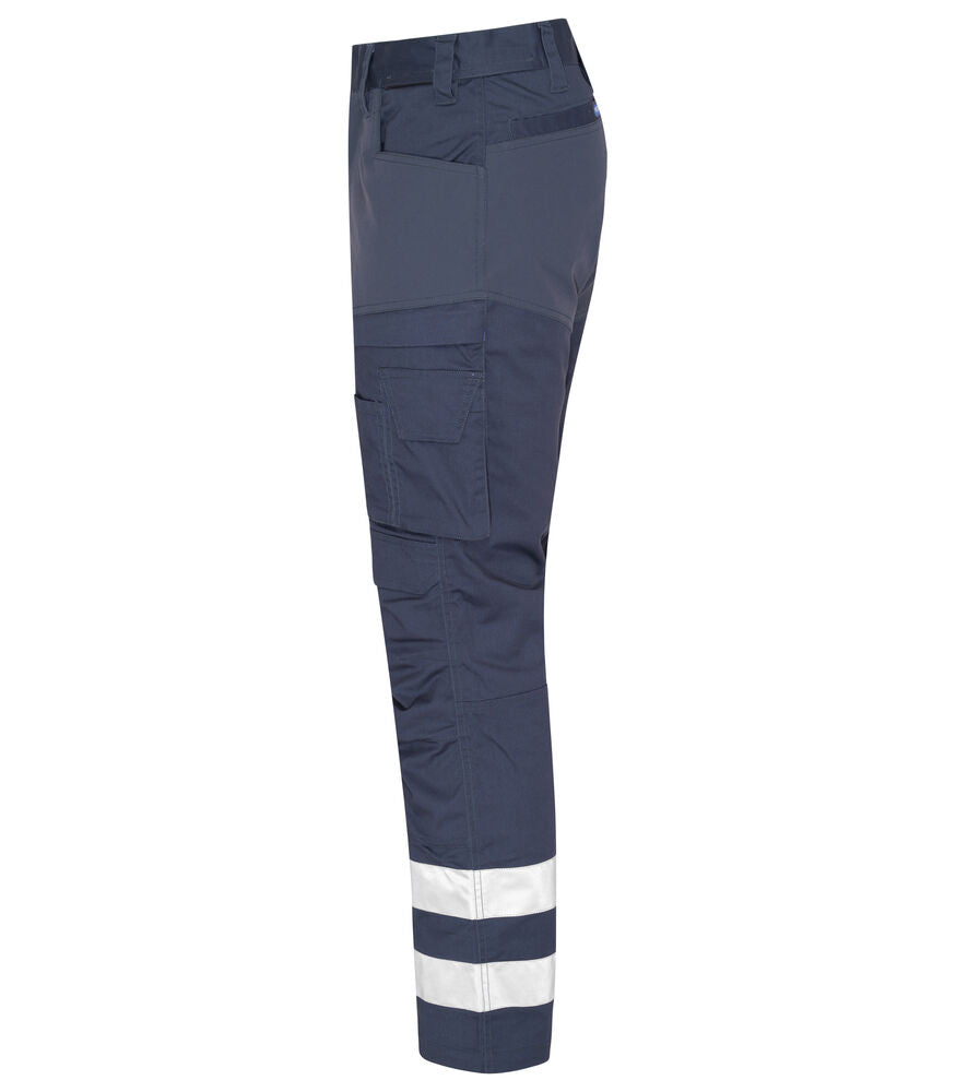 PRO JOB - 2509 Stretch Arbeitshose mit Reflektoren