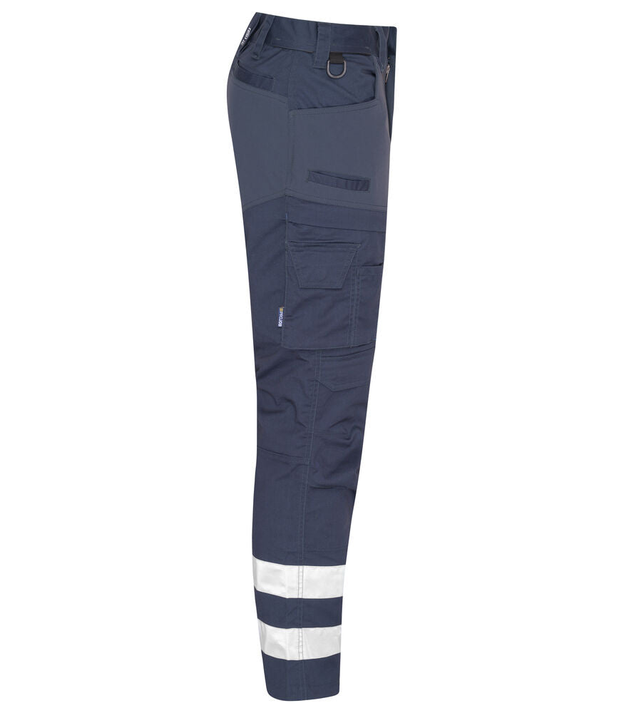 PRO JOB - 2509 Stretch Arbeitshose mit Reflektoren