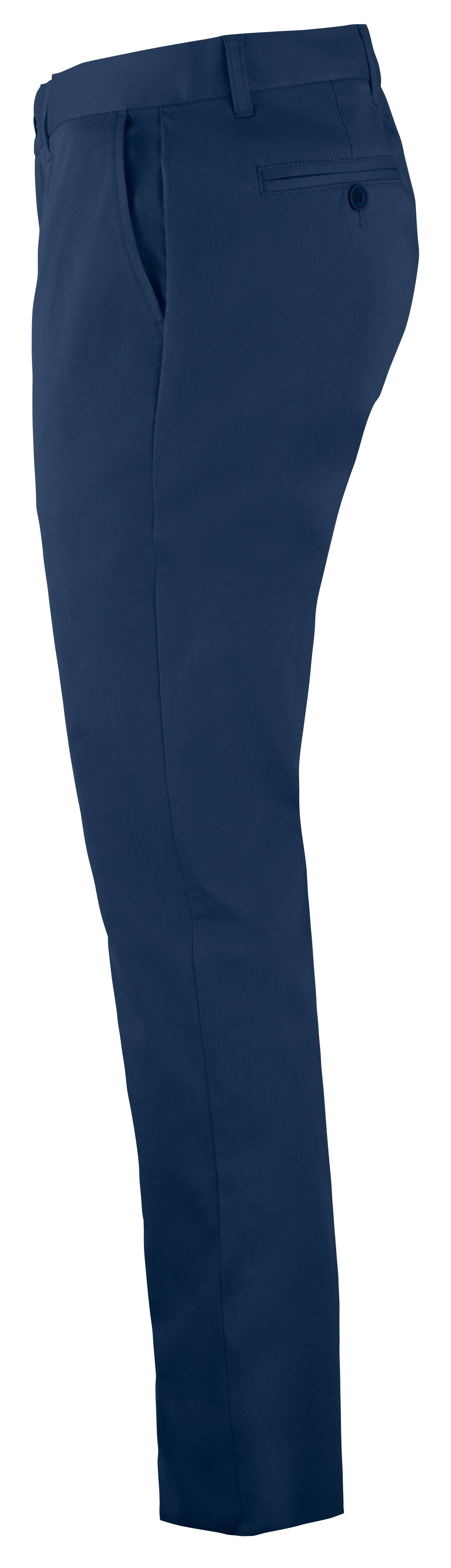 ProJob 2550 Chino Hose Gerader Schnitt Marine, Seitenansicht rechts