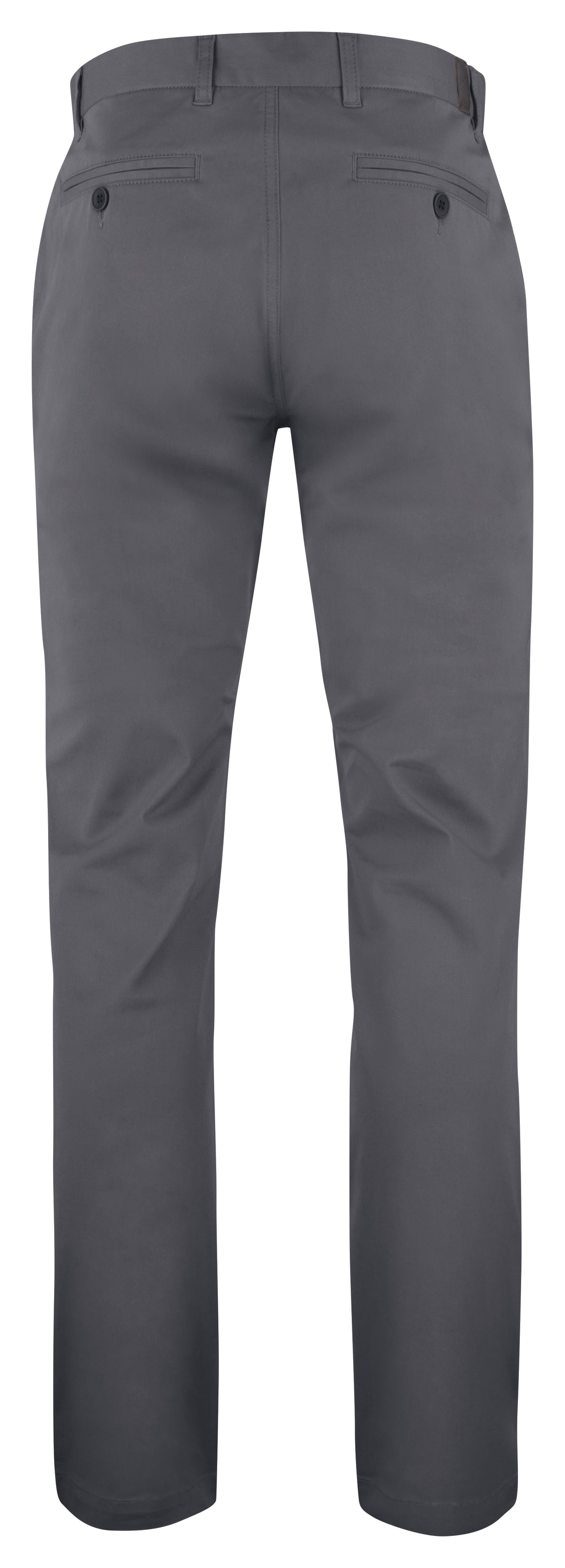 ProJob 2550 Chino Hose Gerader Schnitt Grau, Rückansicht