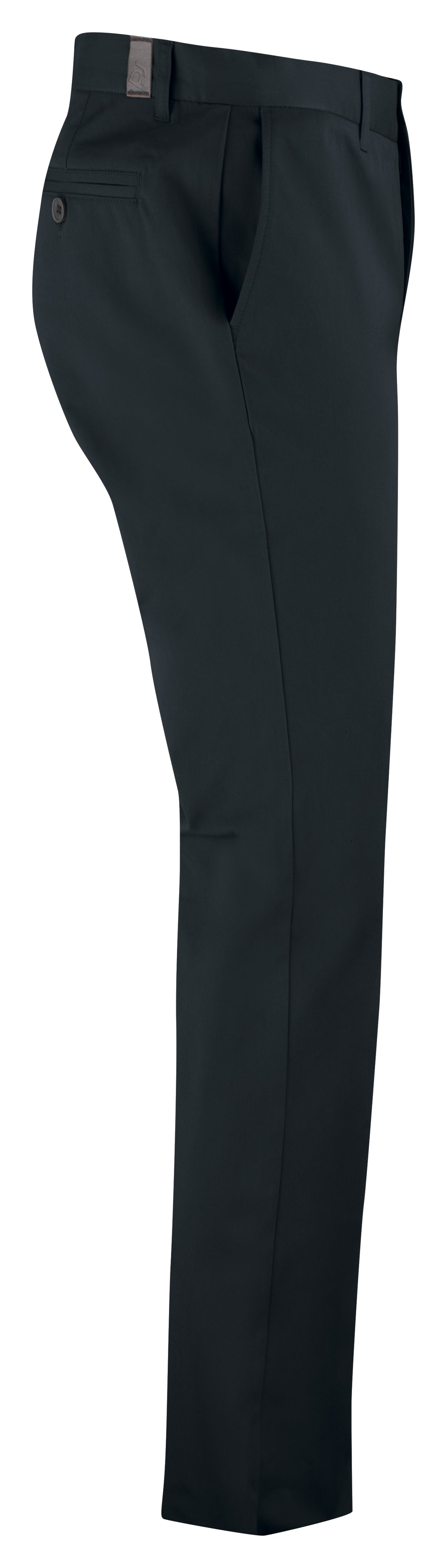 ProJob 2550 Chino Hose Gerader Schnitt Schwarz, Seitenansicht links