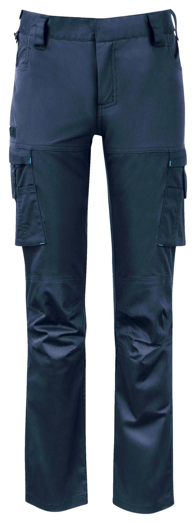 ProJob 2553 Damen Arbeitshose Allzweck Stretch Moderner Schnitt Marine, Vorderansicht