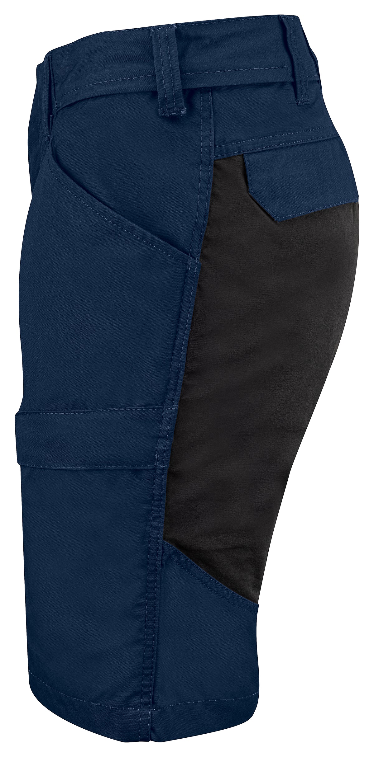 ProJob 2555 Stretch Damen Shorts Marine, Seitenansicht links