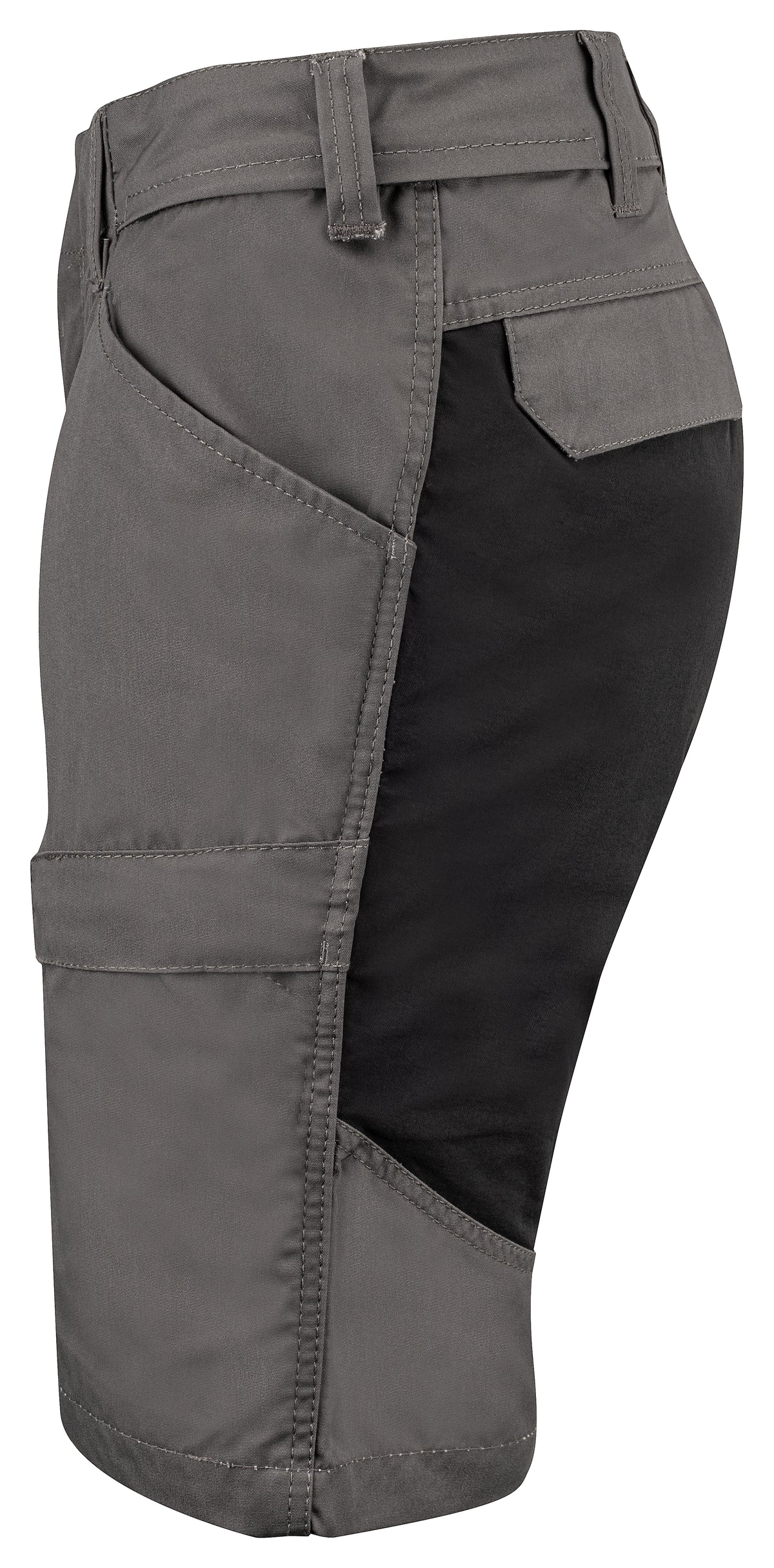 ProJob 2555 Stretch Damen Shorts Grau, Seitenansicht links