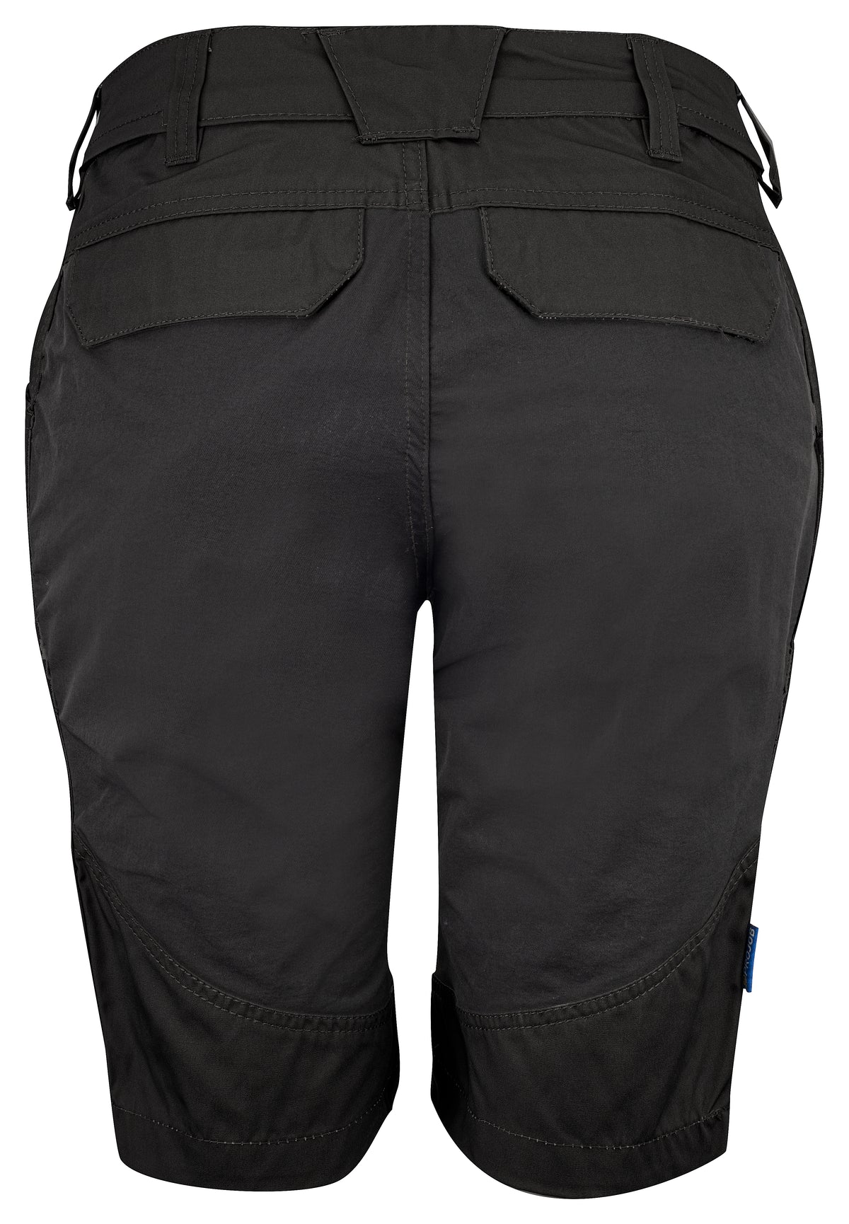 ProJob 2555 Stretch Damen Shorts Schwarz, Rückansicht