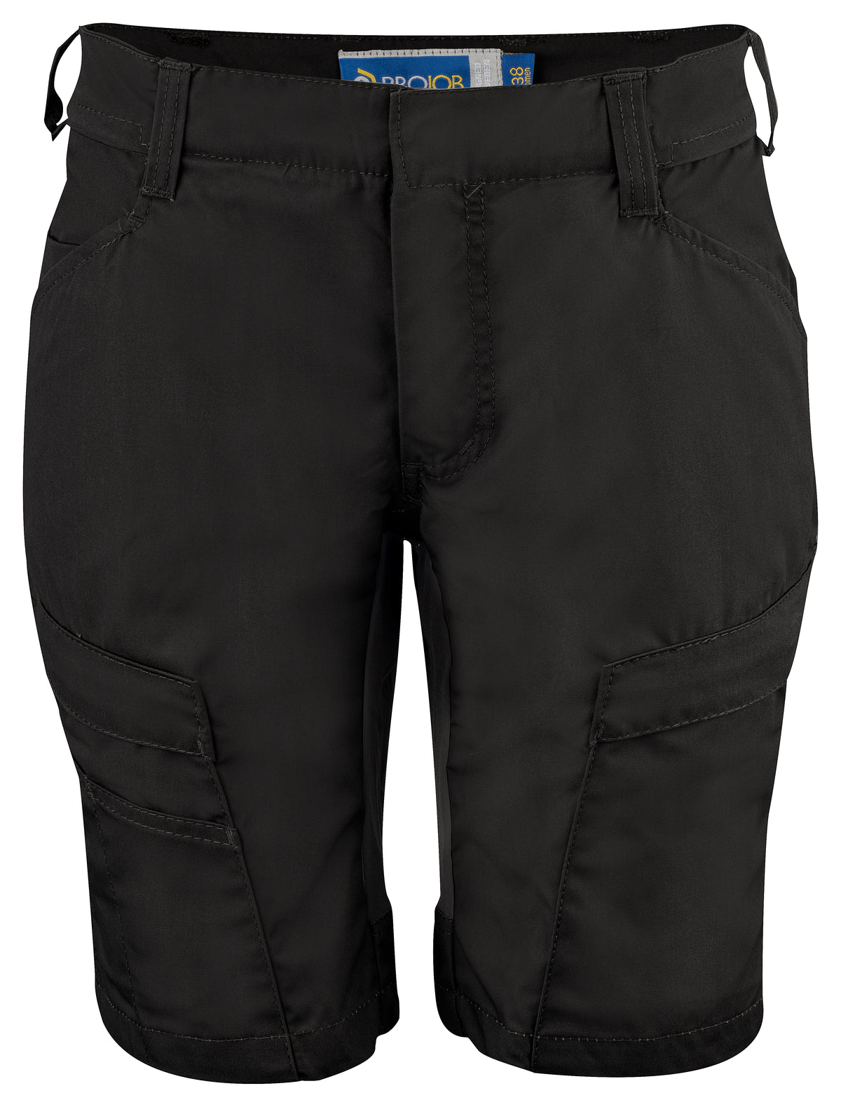 ProJob 2555 Stretch Damen Shorts Schwarz, Vorderansicht