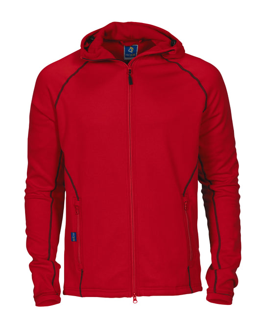 PRO JOB - 3314 Microfleece Jacke mit Kapue
