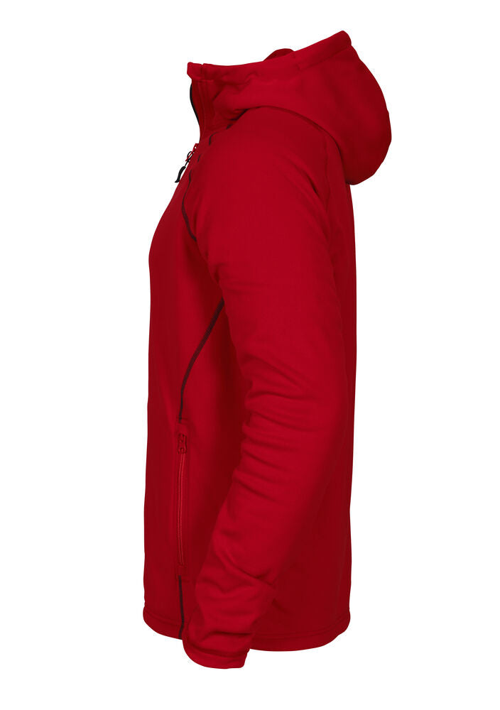 PRO JOB - 3314 Microfleece Jacke mit Kapue