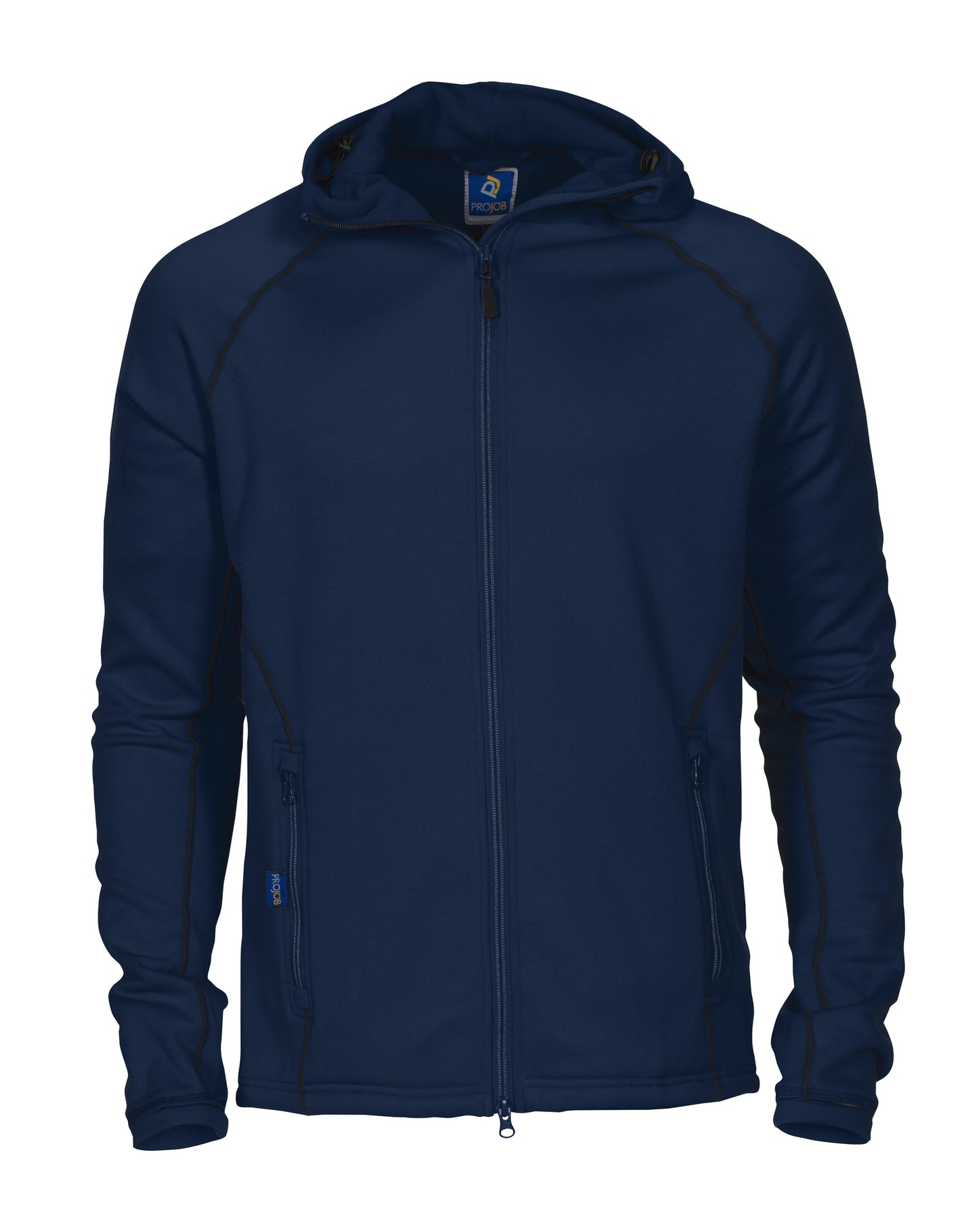 PRO JOB - 3314 Microfleece Jacke mit Kapue