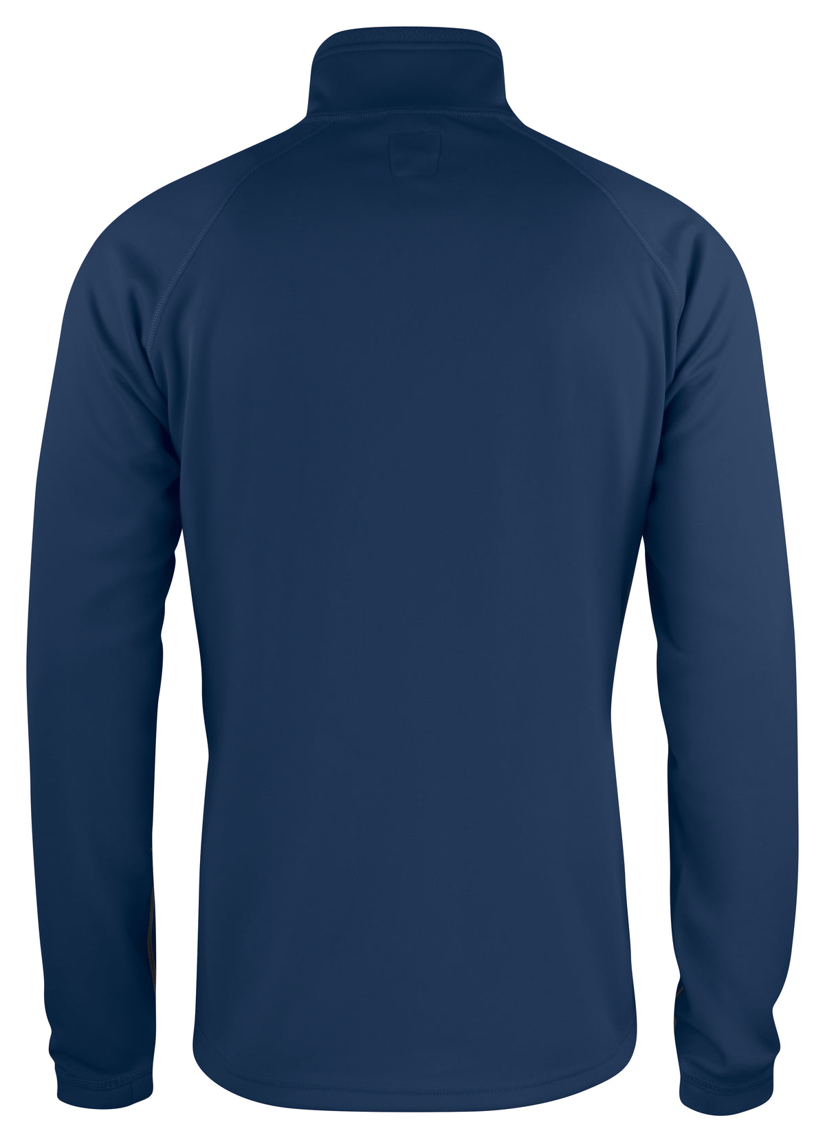 ProJob 3317 Funktionaler Microfleece Jacke ohne Kapuze Marine, Rückansicht