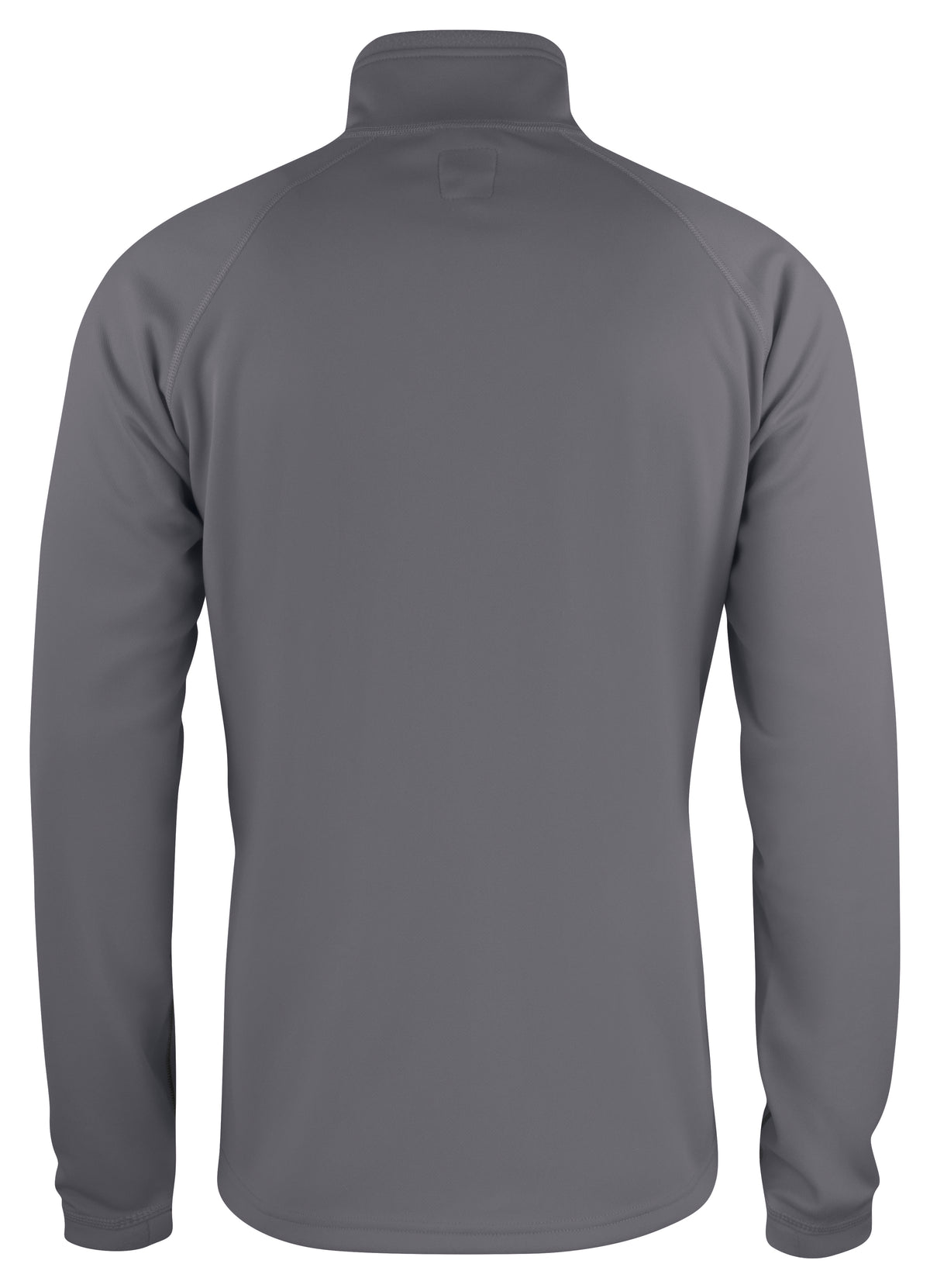 ProJob 3317 Funktionaler Microfleece Jacke ohne Kapuze Grau, Rückansicht
