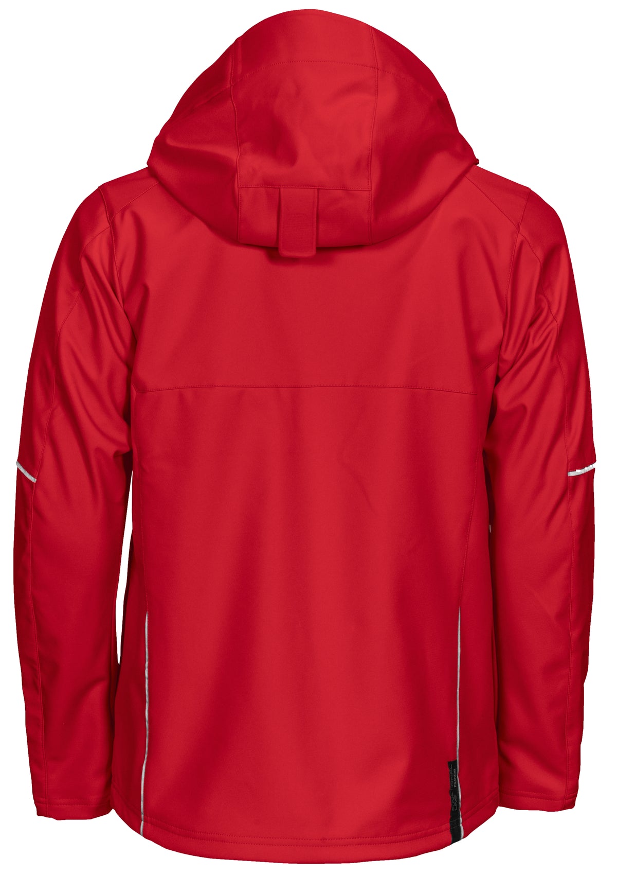 ProJob 3406 3-Lagige Softshell Jacke Rot, Rückansicht