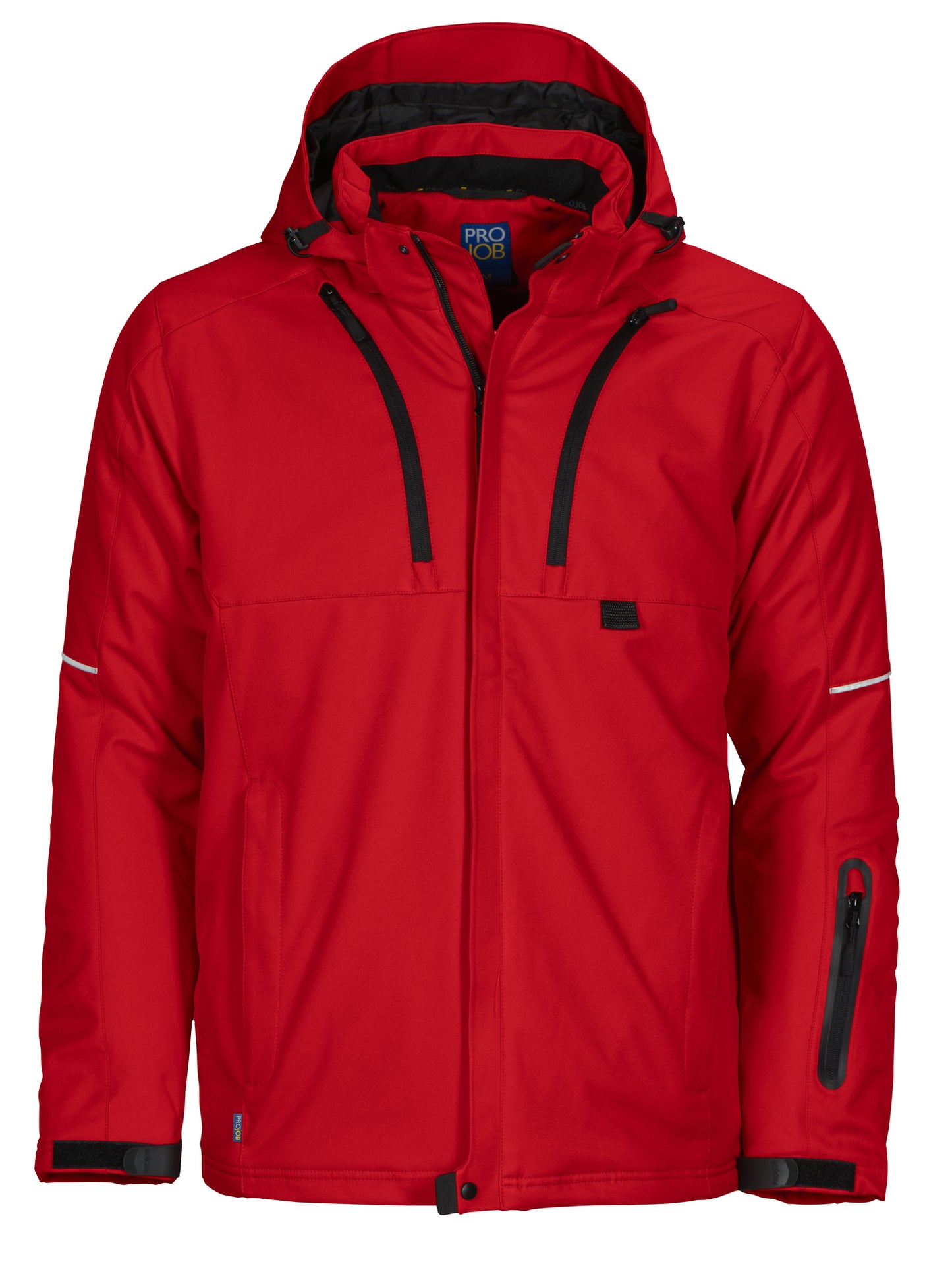 PRO JOB - 3407 gefütterte 3-lagige Softshell Jacke