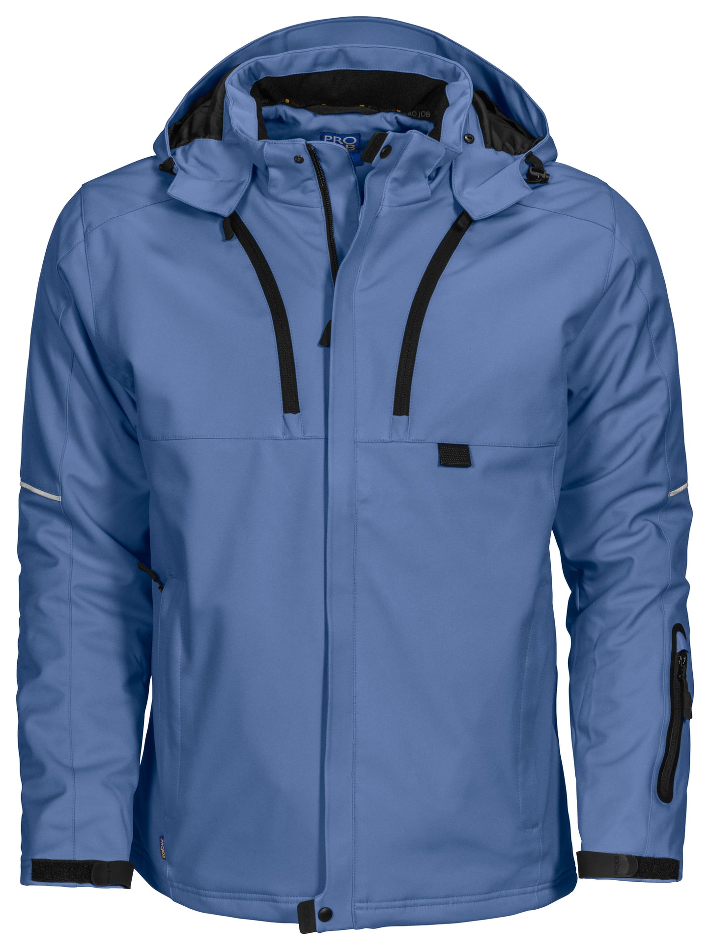PRO JOB - 3407 gefütterte 3-lagige Softshell Jacke