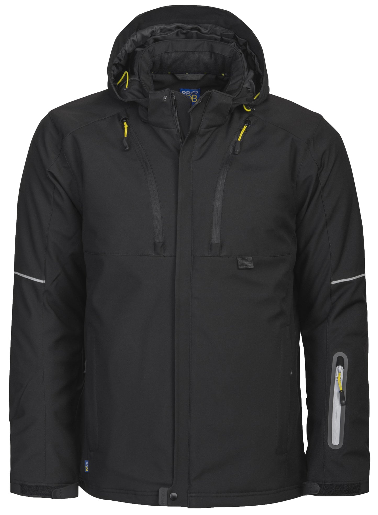 PRO JOB - 3407 gefütterte 3-lagige Softshell Jacke