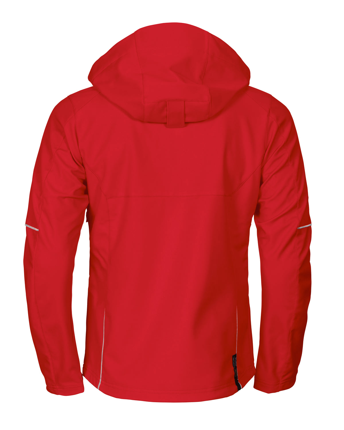 ProJob 3412 Damen 3-Lagige Softshell Jacke Rot, Rückansicht