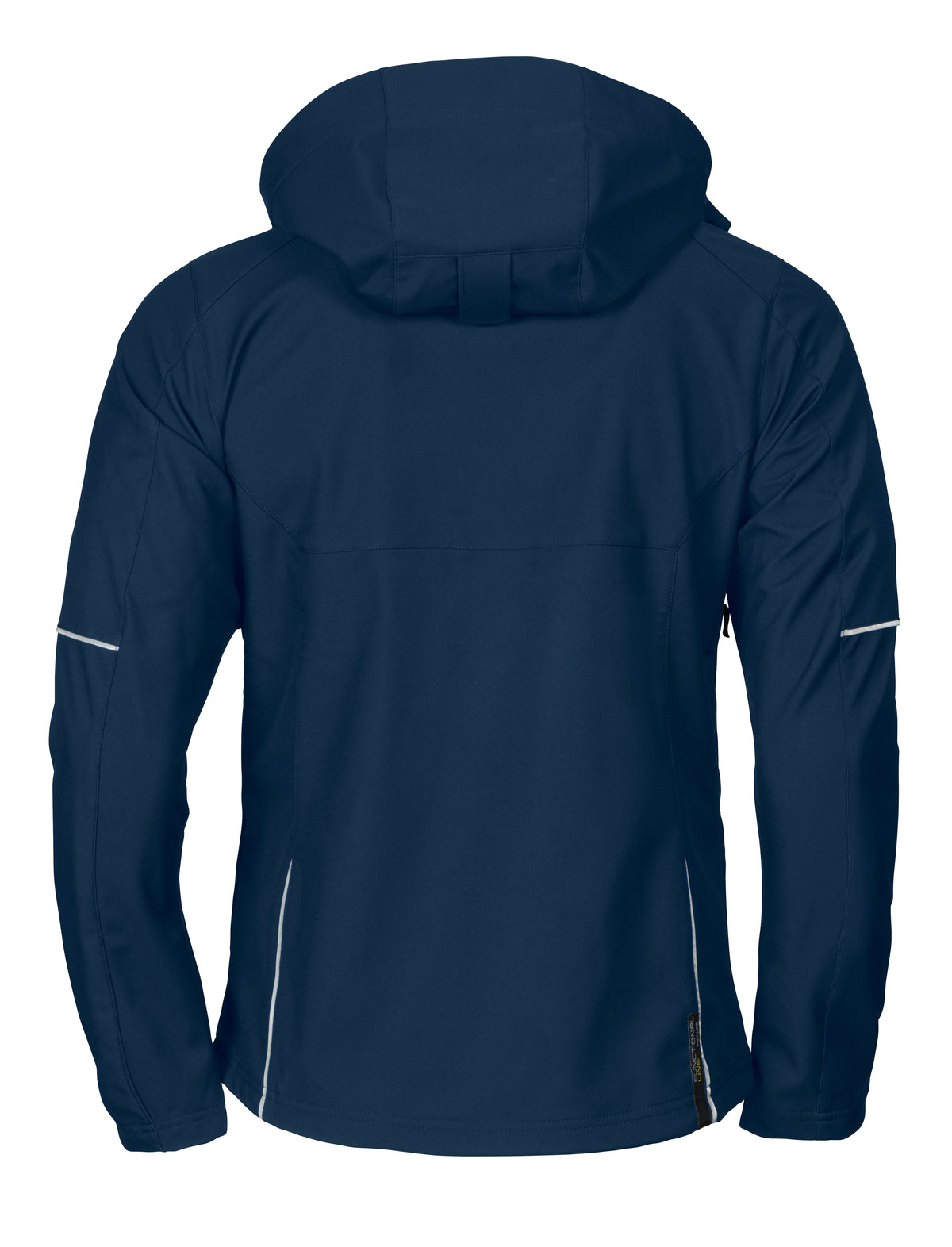 ProJob 3412 Damen 3-Lagige Softshell Jacke Marine, Rückansicht