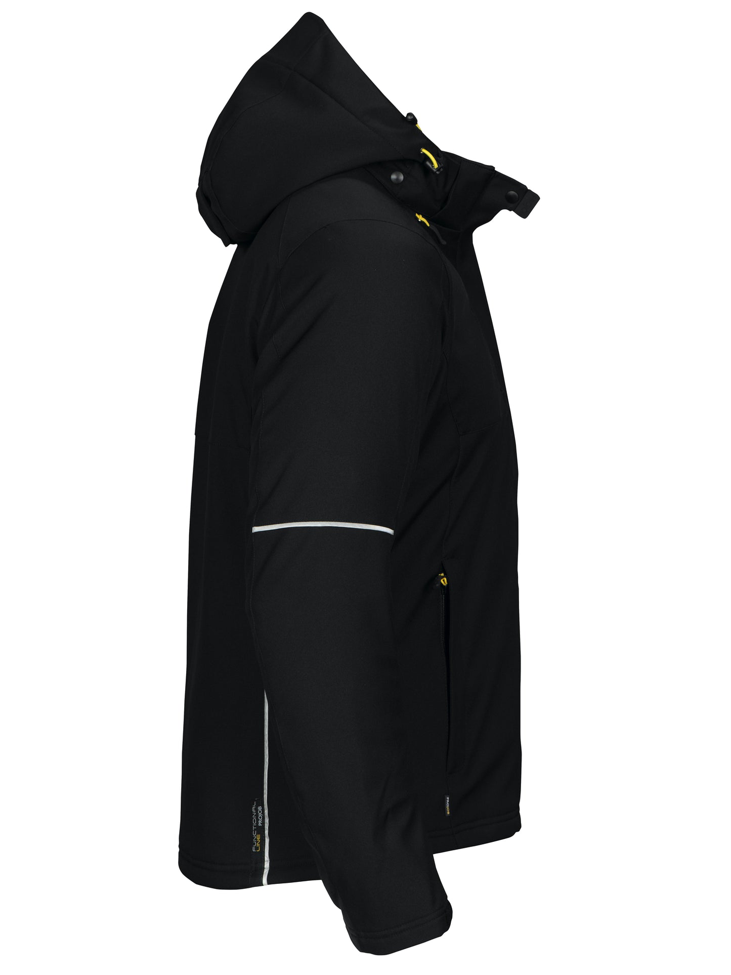 ProJob - 3413 Damen gefütterte 3-lagige Softshell Jacke
