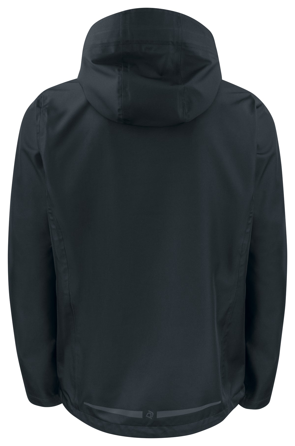 ProJob 3425 Wind- und Wasserdichte Regenjacke Schwarz, Rückansicht