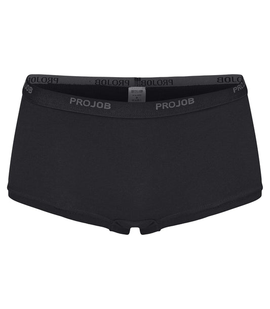 ProJob 3532 Damen Hipster, 2er Pack Schwarz, Vorderansicht