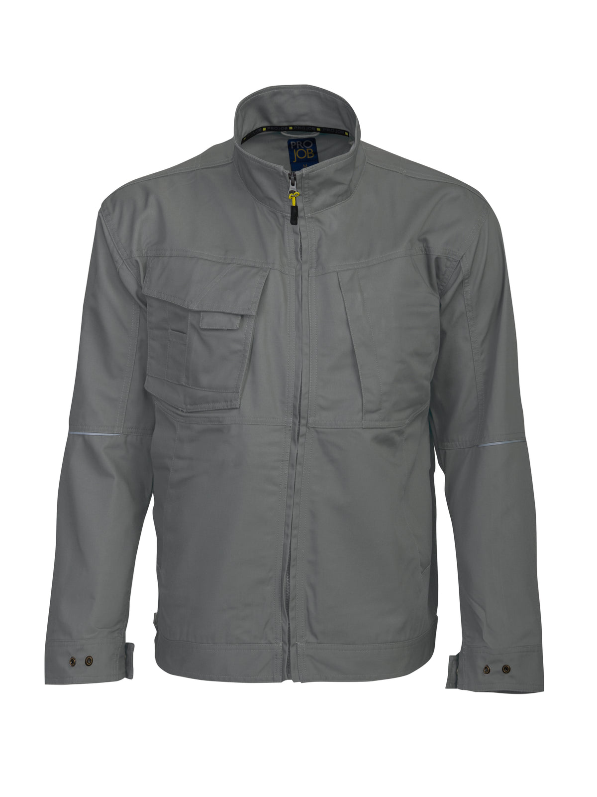 ProJob 4414 Arbeitsjacke Steingrau, Vorderansicht