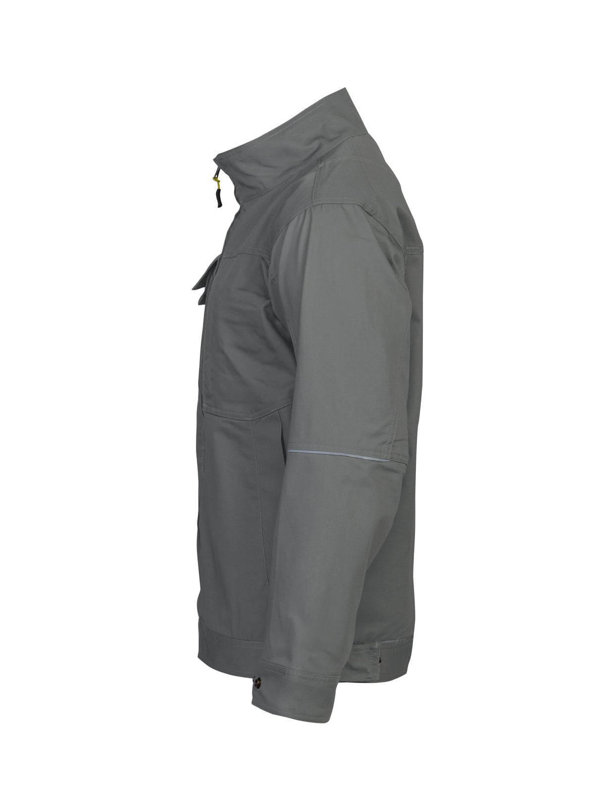 ProJob 4414 Arbeitsjacke Steingrau, Seitenansicht links