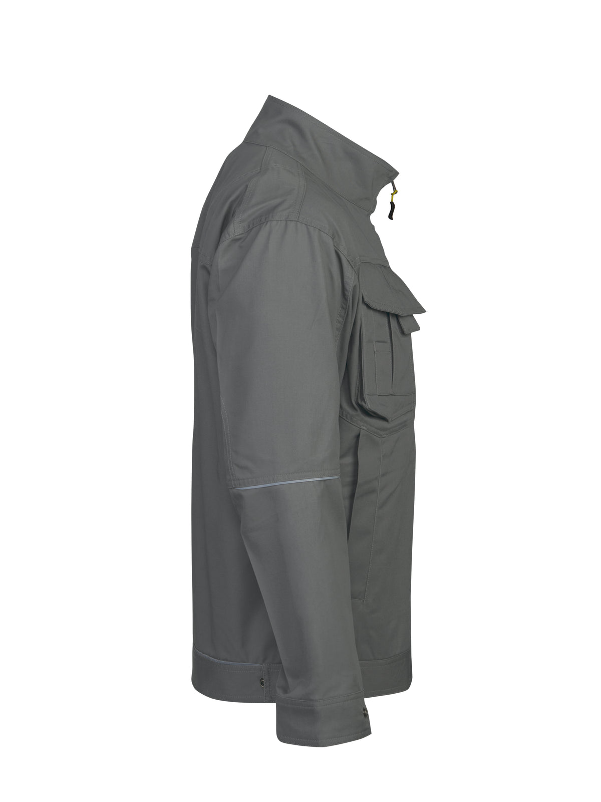 ProJob 4414 Arbeitsjacke Steingrau, Seitenansicht rechts