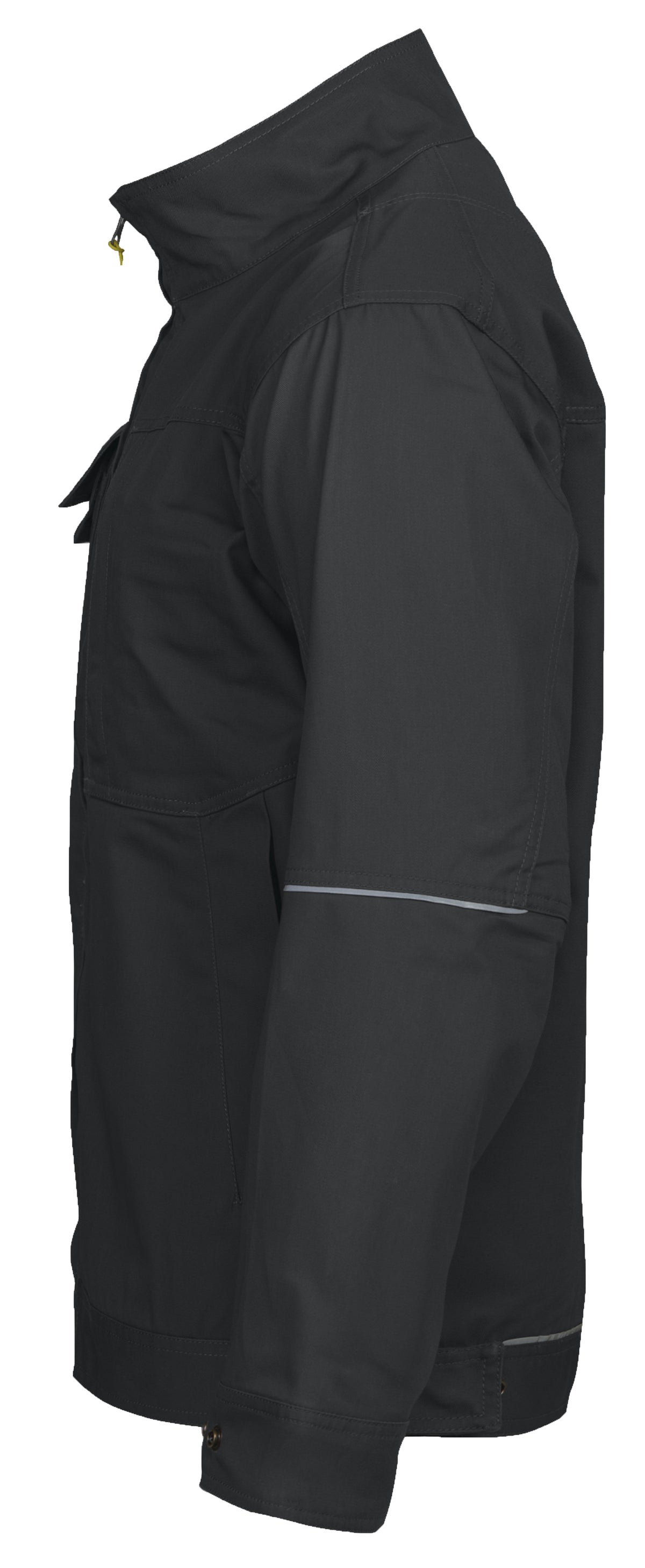 ProJob 4414 Arbeitsjacke Schwarz, Seitenansicht links