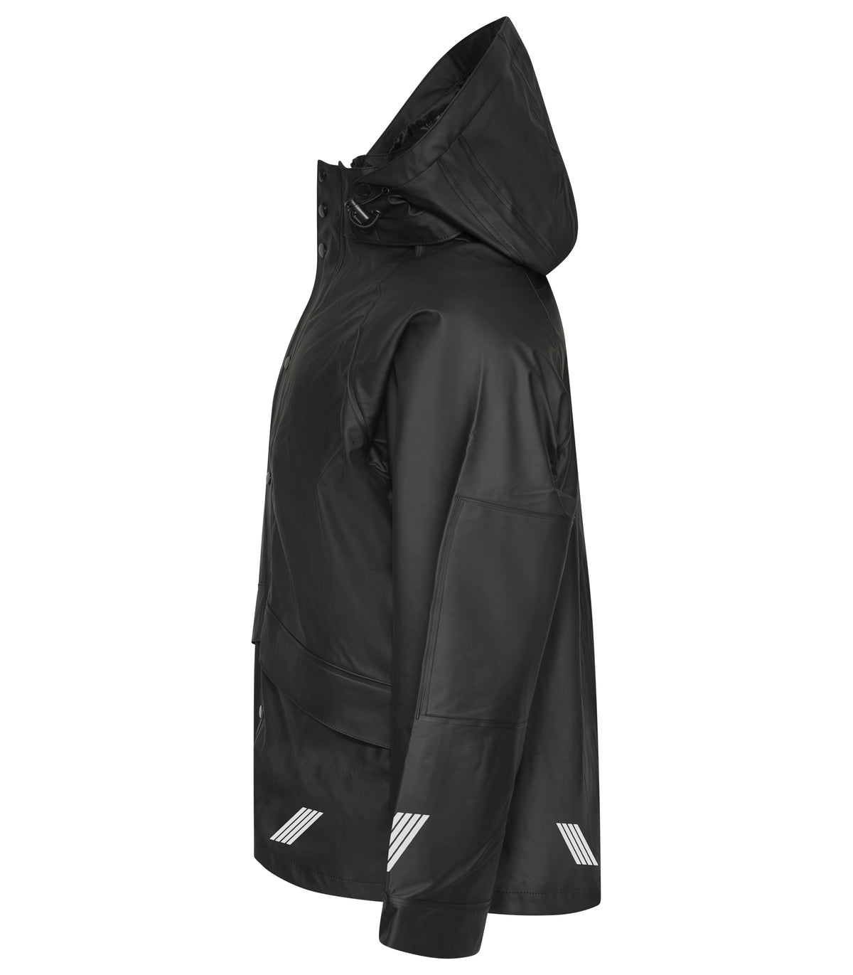 ProJob 4430 Regenjacke Schwarz, Seitenansicht links